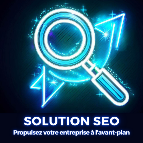 Logo de Solution SEO, entreprise experte dans la formation SEO et la production de rapports SEO détaillés pour booster votre référencement sur le web.